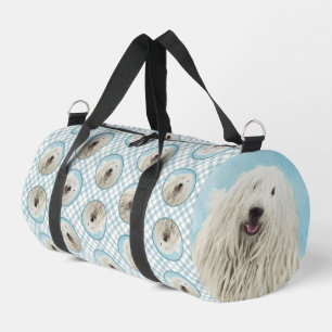 Komondor Malerei Ungarischer Niedlicher Hundekunst Duffle Bag