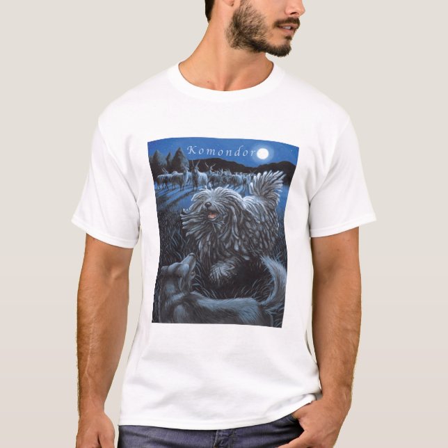Komondor Shirt (Vorderseite)