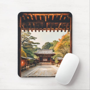 Komorebi - Der sonnendurchflutete Tempel Mousepad