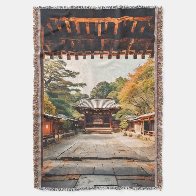 Komorebi - The Sun-Drenched Temple Decke (Vorderseite Vertikal)
