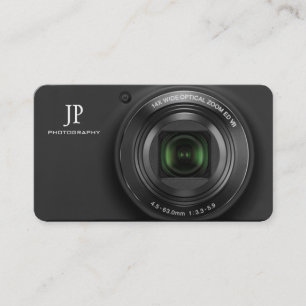 Kompakte Digitalkamera-Fotografie-Visitenkarten Visitenkarte