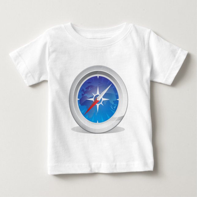 Kompass Baby T-shirt (Vorderseite)