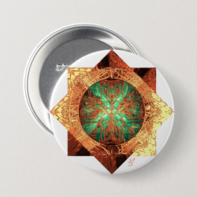 Kompass Button (Vorne & Hinten)