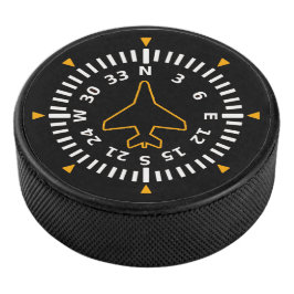 Kompass-Fluggerät Eishockey Puck