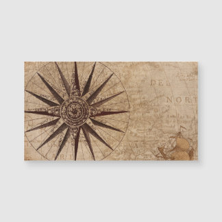 Kompass-Karte Feiertags-Postkarte Magnetkarte