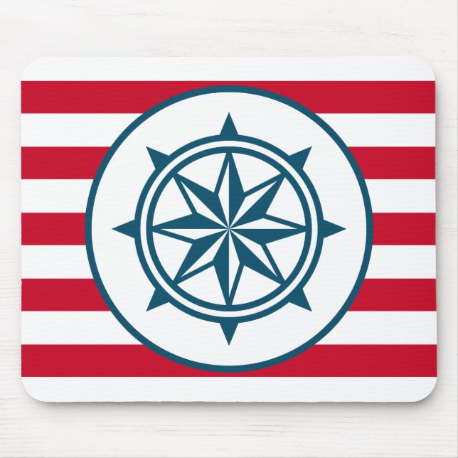 Kompass Mousepad (Vorne)