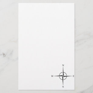 Kompass-Rose Briefpapier