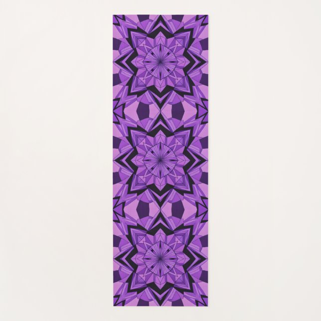 Kompass-Stern Yogamatte (Vorderseite)