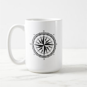 Kompass-Tasse Kaffeetasse