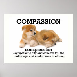 KOMPASSION - Vokabular-Poster Poster