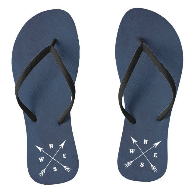 Kompasspfeile Flip Flops (Fußbett)
