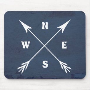 Kompasspfeile Mousepad