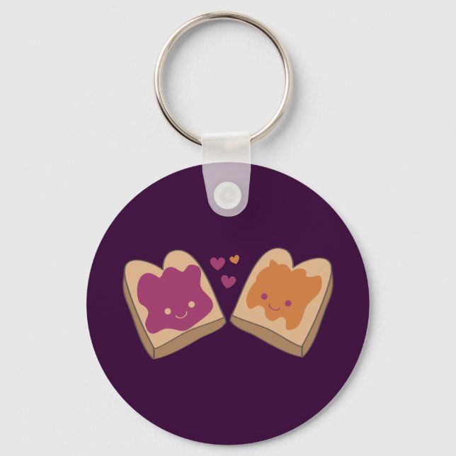 Kompatibilität zwischen PB und J Schlüsselanhänger (Vorderseite)