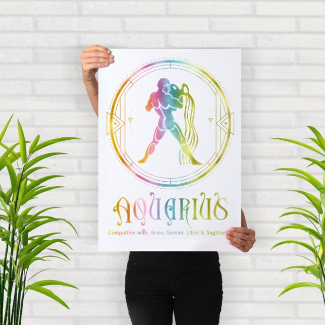 Kompatibilitätskonzept für Zodiac Aquairus Poster (Von Creator hochgeladen)