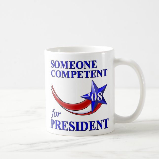 Kompetenter Präsident Kaffeetasse (Rechts)