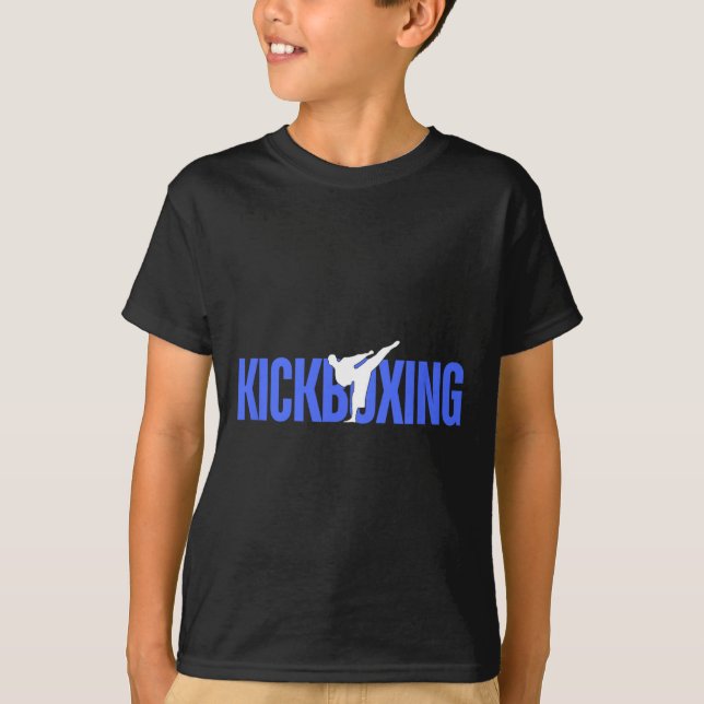 Kompetitives Kickboxen  T-Shirt (Vorderseite)