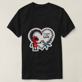 Kompiliert mit Liebe Funny Programmer T-Shirt