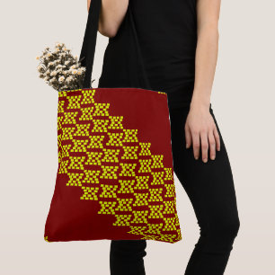 Komplett bedruckte Tragetasche, Medium Tasche