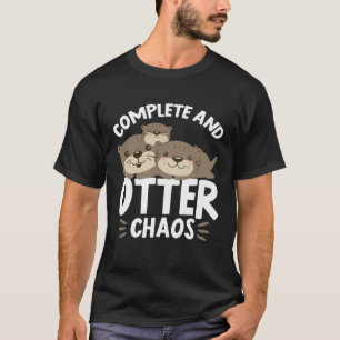 Komplett und Otter Chaos Otters Puppen Spaß Pullov T-Shirt