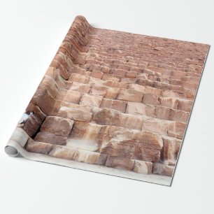 Komplex der Pyramiden von Giza. Auch als Nekropol Geschenkpapier
