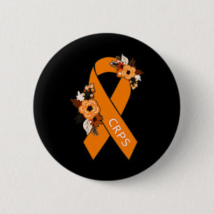 Komplex Regional Pain Syndrome Awareness Crps Oran Button