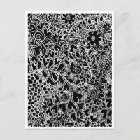 Komplexe Blumen und Herzen