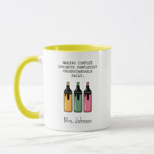 Komplexe Konzepte völlig verständlich machen Tasse