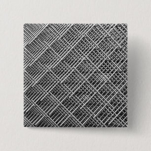 Komplexe Metallstruktur Button
