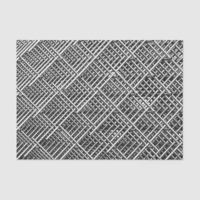 Komplexe Metallstruktur Seidenpapier (Vorderseite)