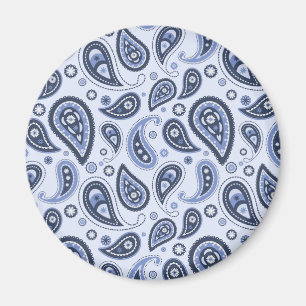 Komplexes florales Paisley-Druckdesign Magnet