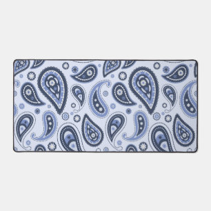 Komplexes florales Paisley-Druckdesign Schreibtischunterlage