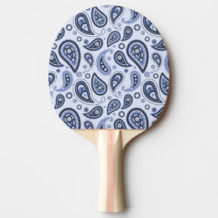 Komplexes florales Paisley-Druckdesign Tischtennis Schläger