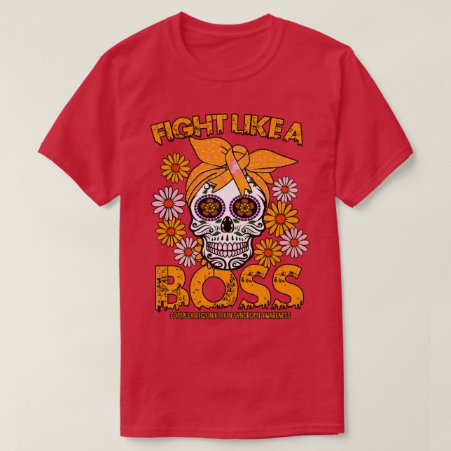 Komplexes regionales Schmerzsyndrom Sensibilisieru T-Shirt (Design vorne)