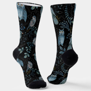 Kompliziertes florales und Paisley-Muster Socken