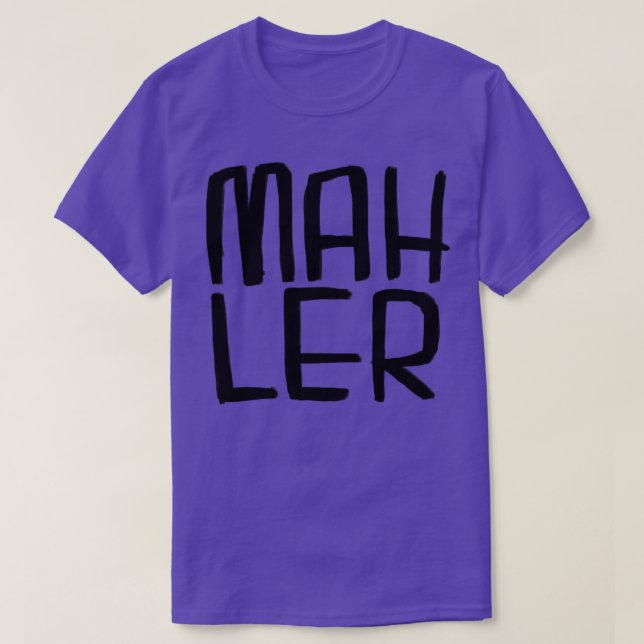 Komponist Mahler T-Shirt (Design vorne)