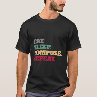 Komponisten für Songwriter von Musikkompositionen T-Shirt