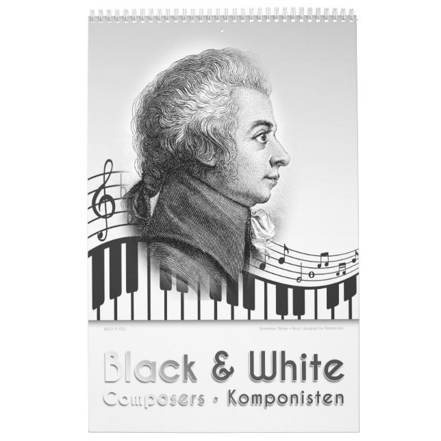 Komponisten Kalender - Composers Calendar (Titelbild)