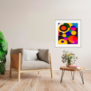 Komposition 11223 - Leinwand Art Print Poster