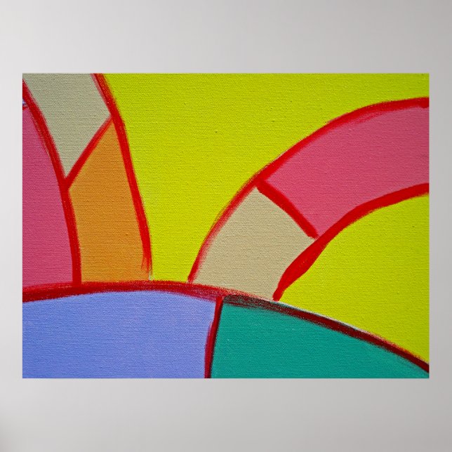 Komposition #11A von Michael Moffa Poster (Vorne)