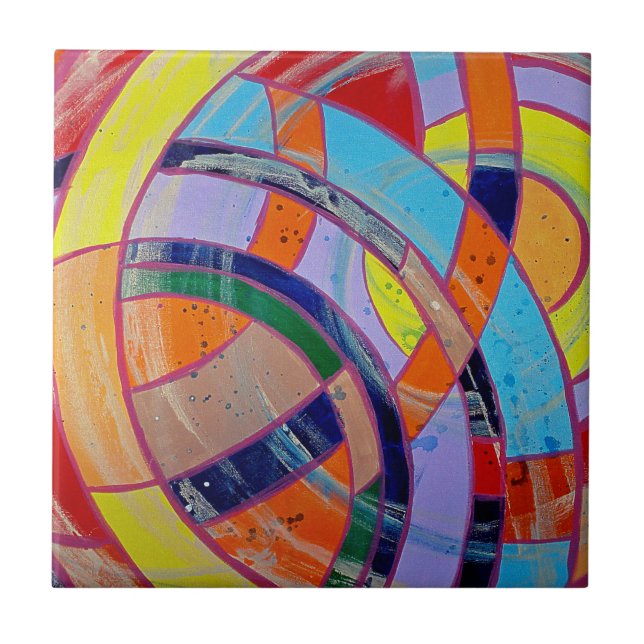 Komposition #15 von Michael Moffa Fliese (Vorderseite)