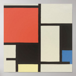 Komposition 1921 Print Piet Mondrian Abstrakte Kun Poster