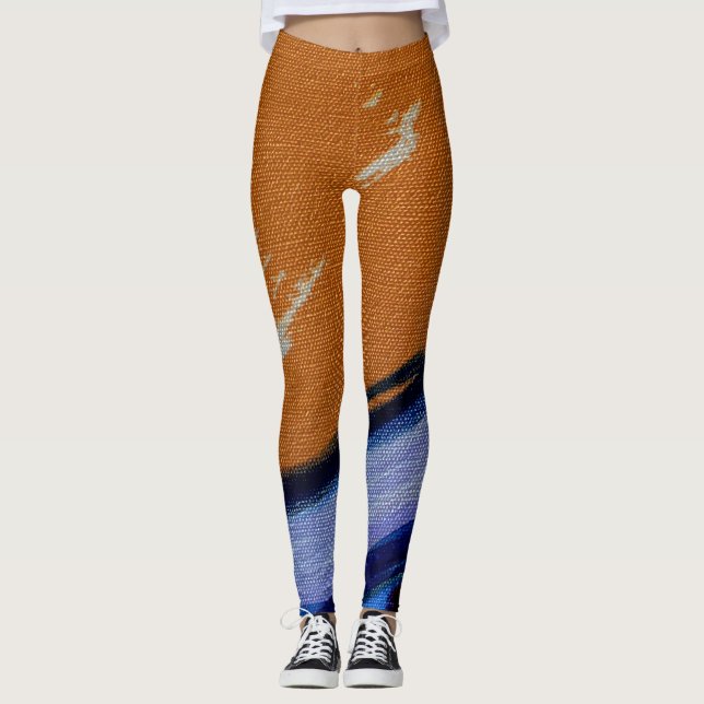 Komposition #1A von Michael Moffa Leggings (Vorderseite)