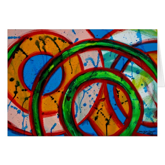 Komposition #20 von Michael Moffa (Vorderseite (Horizontal))