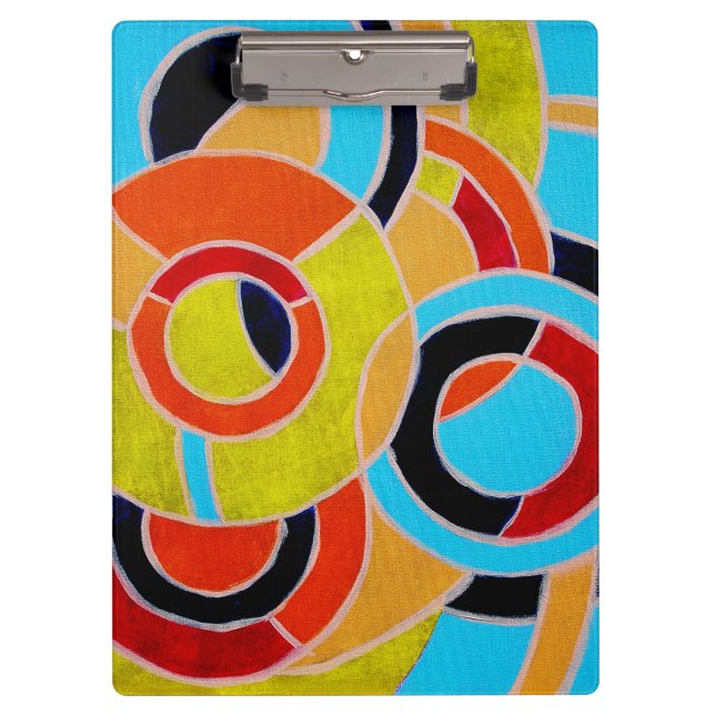 Komposition #22 von Michael Moffa Klemmbrett (Vorderseite)