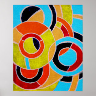 Komposition #22 von Michael Moffa Poster