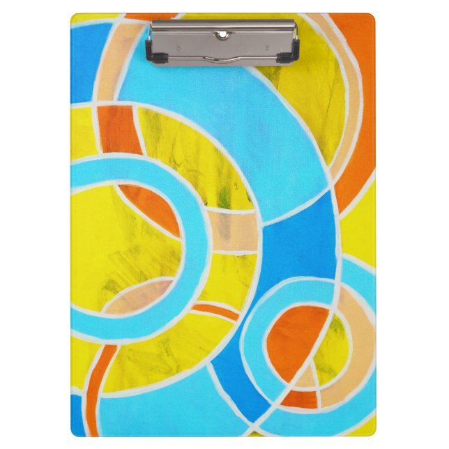 Komposition #23 von Michael Moffa Klemmbrett (Vorderseite)