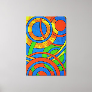 Komposition #29 von Michael Moffa Leinwanddruck