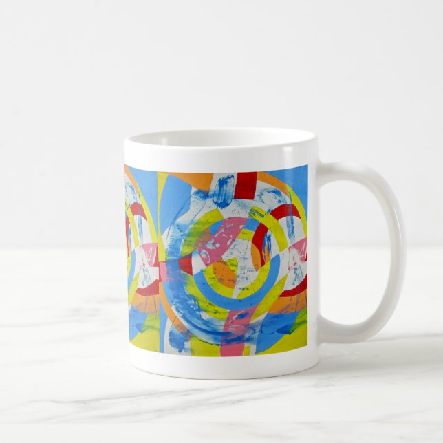 Komposition #2 von Michael Moffa Kaffeetasse (Rechts)