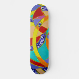 Komposition #5 von Michael Moffa Skateboard