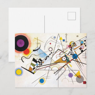 Komposition 8 Kandinsky Postkarte